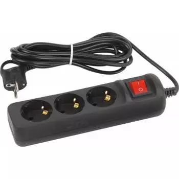 Электрический удлинитель ЭРА UX3es5mB Б0057729