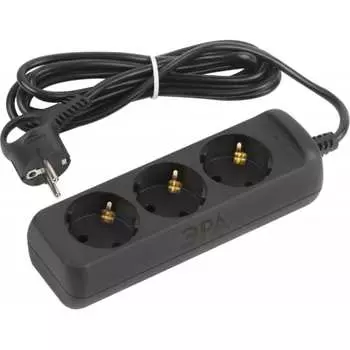 Электрический удлинитель ЭРА UX3e3mB Б0057722