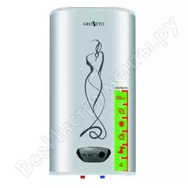 Электрический водонагреватель grosseto fsg-50 бак нержавейка 434x250x870 2034231