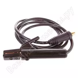 Электрододержатель сварочный эч-300а с кабелем кг1-25 2.5 м bestweld bw5102