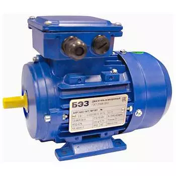 Электродвигатель ТМ БЭЗ АИР 80B2, AL IM1081, 2,2 кВт/3000 об/мин, корпус алюминий 24324