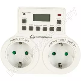 Электронная розетка-таймер Elektrostandard