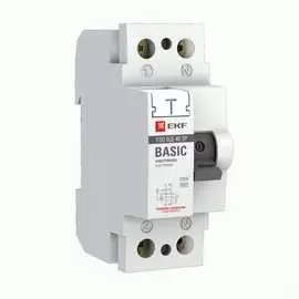Электронное устройство защитного отключения EKF ВДТ-40 Basic elcb-2-16-30e-sim