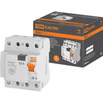 Электронное устройство защитного отключения TDM ELECTRIC ВД63 SQ0220-0008