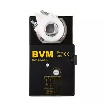 Электропривод для воздушных клапанов BVM TM24-SR-2