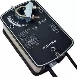 Электропривод воздушной заслонки TECHNO SC-05DN/24V 200500