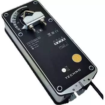 Электропривод воздушной заслонки TECHNO SC-10DF/24V 201010