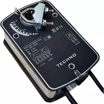Электропривод воздушной заслонки TECHNO SC-05DN/230V 210500