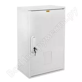 Электротехнический настенный шкаф цмо сплошная дверь полиэстер серый ep-400.400.250-1-ip44