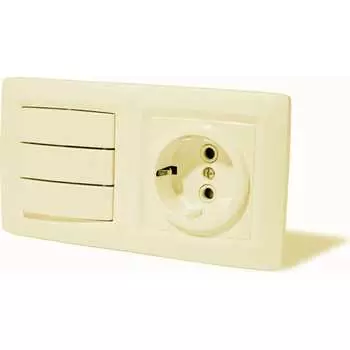 Электроустановочный блок ООО МПО Электротехника 3204