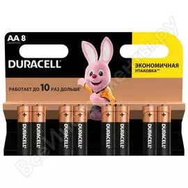Батарейка Duracell LR6-8BL BASIC C0037387