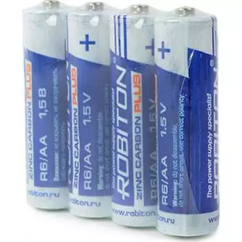 Элемент питания Robiton PLUS R-R6-SR4 13121