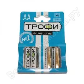 Батарейка ТРОФИ LR6-4BL C0034657