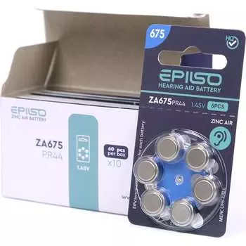 Элементы питания Epilso za675 EPB-ZA675-60pc