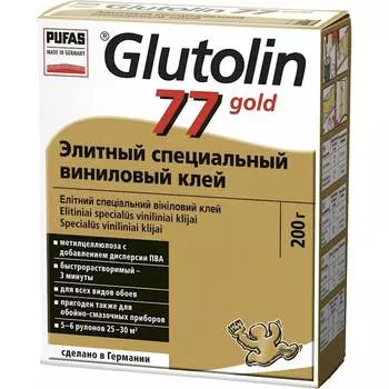 Элитный специальный виниловый клей Pufas GLUTOLIN 77 gold 062151074