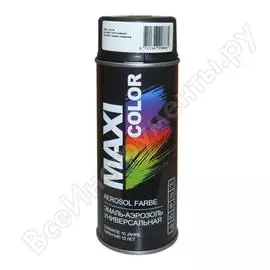 Эмаль-аэрозоль motip ral9005, черная глянцевая, 0,4 л 11603280