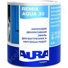 Эмаль AURA Luxpro Remix Aqua 30 K0229