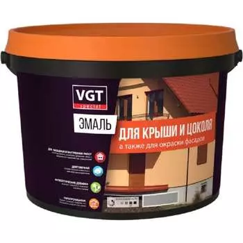 Эмаль для крыши и цоколя VGT