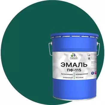 Эмаль для металла, по дереву, для минеральных поверхностей MALARE ПФ-115 2038094832922