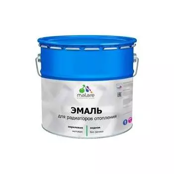 Эмаль для радиаторов и батарей отопления MALARE 2036771801339