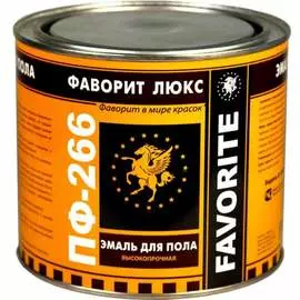 Эмаль фаворит пф-266 желто-коричневая 2,4 кг 87251