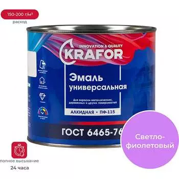 Эмаль KRAFOR ПФ-115 25986