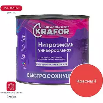Эмаль KRAFOR НЦ-132 26498