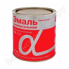 Эмаль krafor альфа пф-115 светло-голубая 2,7 кг 6 30796