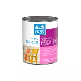 Эмаль ленинградские краски оптимум пф-115 зеленая 0,9 кг 19057