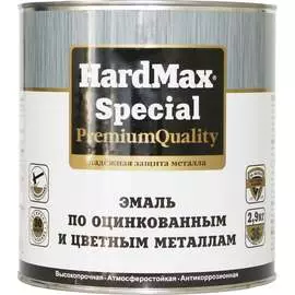 Эмаль по оцинкованным и цветным металлам HardMax 4690417070787