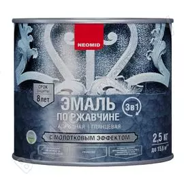 Эмаль по ржавчине NEOMID
