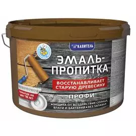 Эмаль-пропитка капитель красное вино 1 кг профи uz000000905