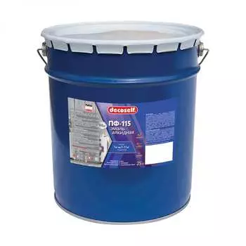 Эмаль Pufas светло-серая 25кг тов-200190