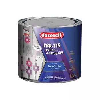 Эмаль Pufas ПФ-115 Decoself тов-200162