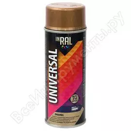 Эмаль tegra universal аэрозоль медь металлик 400 мл ral8029 11603055