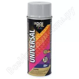 Эмаль tegra universal аэрозоль светло-серая 400 мл ral7046 11603050