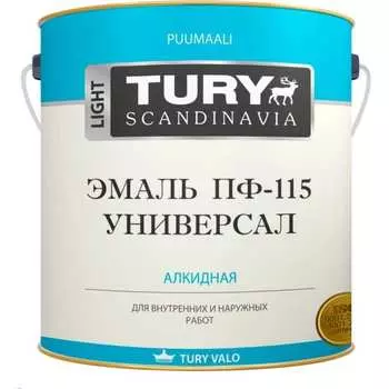 Эмаль TURY Универсал ПФ-115 2007174