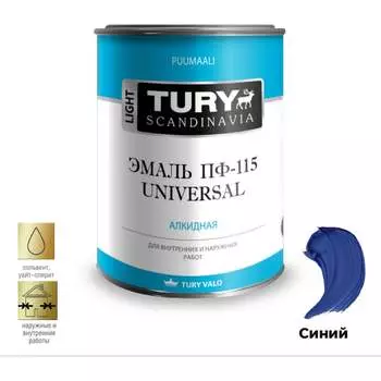 Эмаль TURY Универсал ПФ-115 2007238