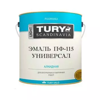 Эмаль TURY Универсал ПФ-115 20009213