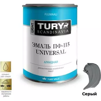 Эмаль TURY Универсал ПФ-115 2007234
