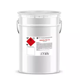 Эмаль ЗАГОРСКИЙ ЛАКОКРАСОЧНЫЙ ЗАВОД красная 10 кг ZLK05370