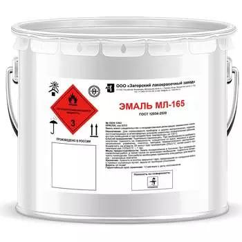 Эмаль ЗАГОРСКИЙ ЛАКОКРАСОЧНЫЙ ЗАВОД МЛ-165 ZLK05274