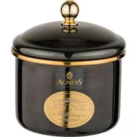 Эмалированная банка для сыпучих продуктов Agness