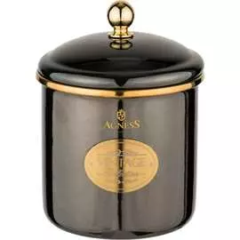 Эмалированная банка для сыпучих продуктов Agness