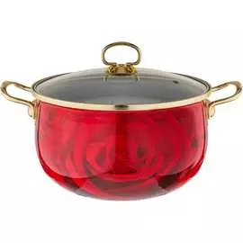 Эмалированная кастрюля Agness