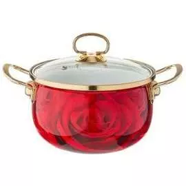 Эмалированная кастрюля Agness