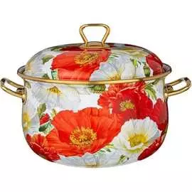 Эмалированная кастрюля Agness