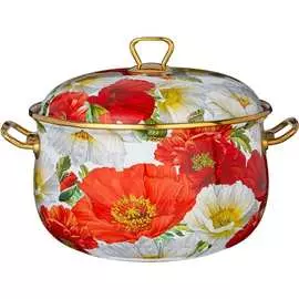 Эмалированная кастрюля Agness