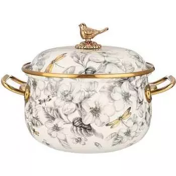 Эмалированная кастрюля Agness