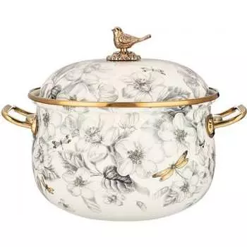 Эмалированная кастрюля Agness